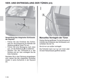 2019-2020 Renault Espace Owner's Manual | German