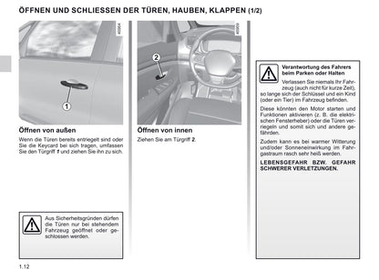 2019-2020 Renault Espace Owner's Manual | German