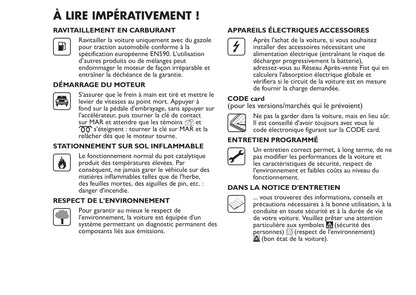 2010-2015 Fiat Bravo Manuel du propriétaire | Français