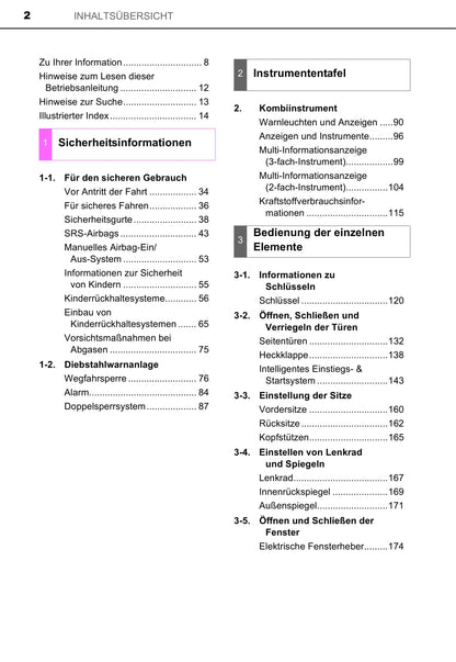 2015-2016 Toyota Auris Touring Sports Owner's Manual | German