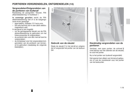 2012-2013 Renault Fluence Z.E. Owner's Manual | Dutch