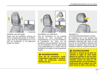 2011-2012 Kia Rio Owner's Manual | Dutch