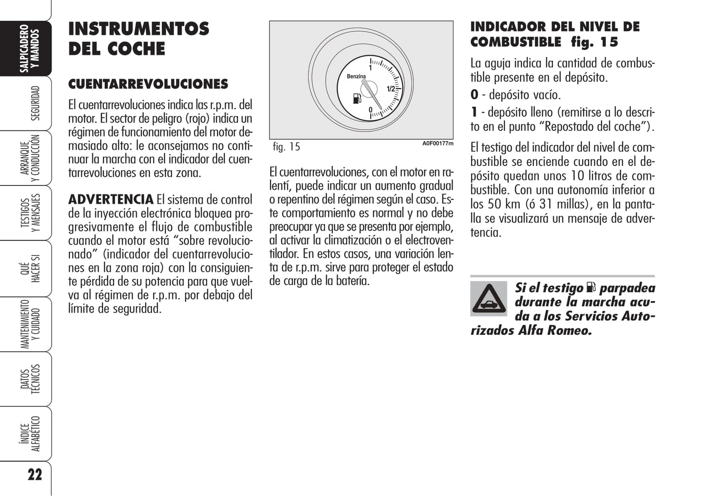 2006-2008 Alfa Romeo Brera Owner's Manual | Spanish