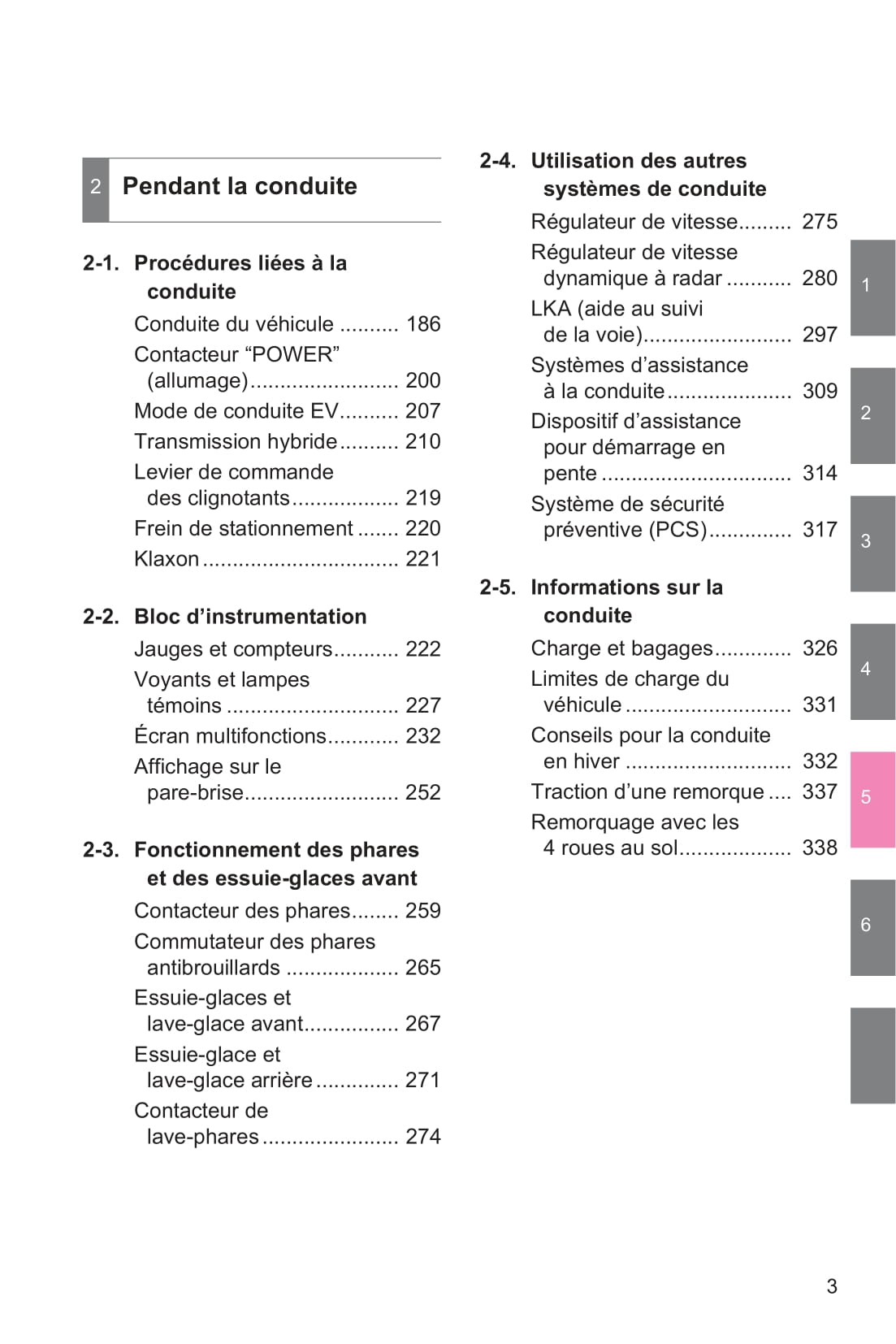 2015 Toyota Prius Owner's Manual | French