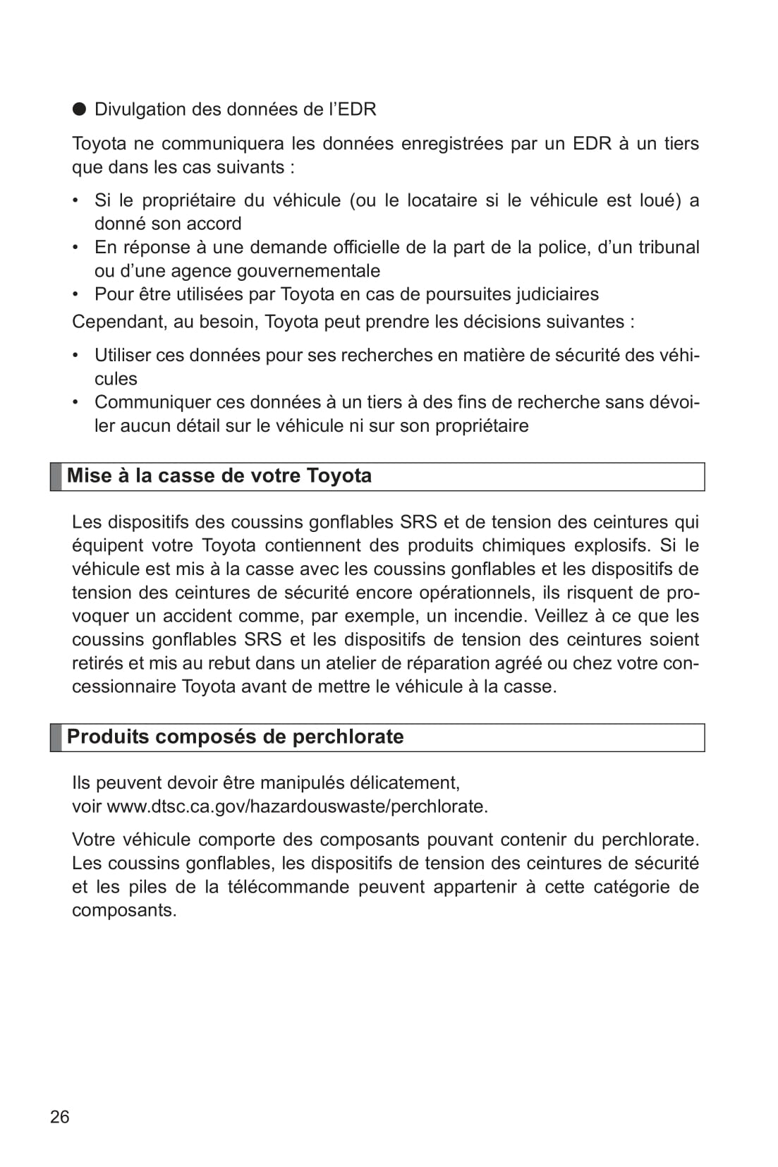 2015 Toyota Prius Owner's Manual | French