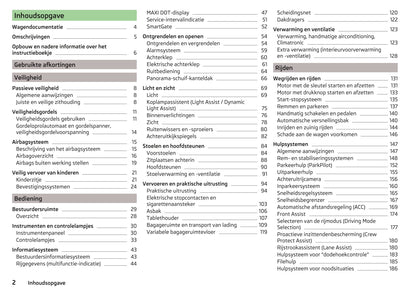 2015-2016 Skoda Superb Owner's Manual | Dutch