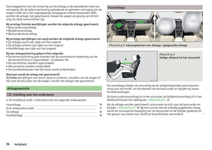 2015-2016 Skoda Superb Owner's Manual | Dutch