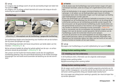 2015-2016 Skoda Superb Owner's Manual | Dutch