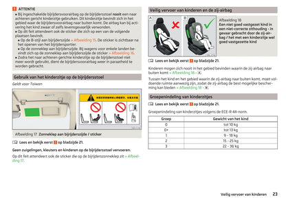 2015-2016 Skoda Superb Owner's Manual | Dutch