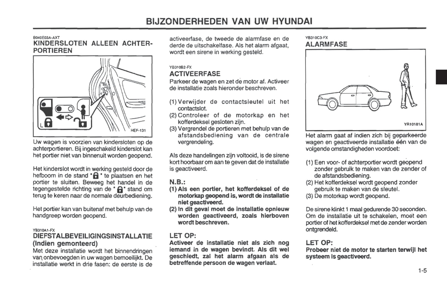 2001-2002 Hyundai Sonata Gebruikershandleiding | Nederlands