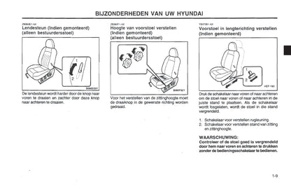 2001-2002 Hyundai Sonata Gebruikershandleiding | Nederlands