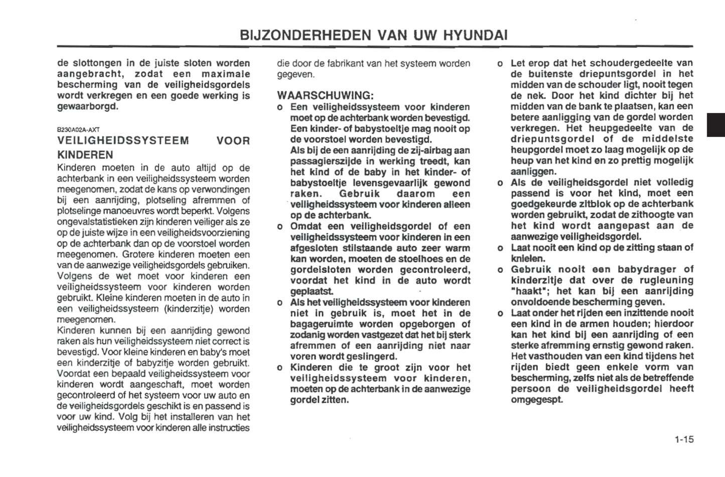 2001-2002 Hyundai Sonata Gebruikershandleiding | Nederlands