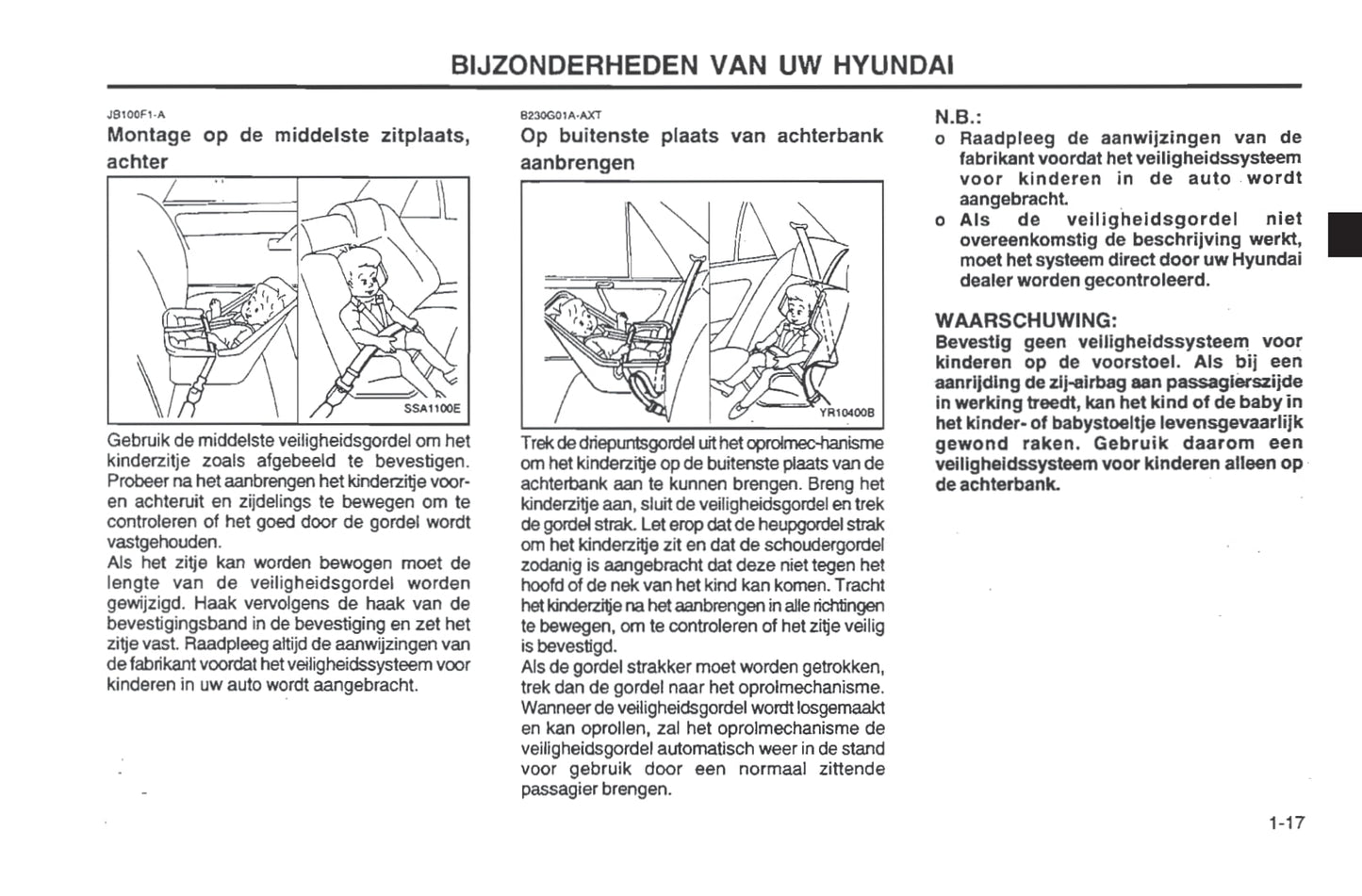 2001-2002 Hyundai Sonata Gebruikershandleiding | Nederlands