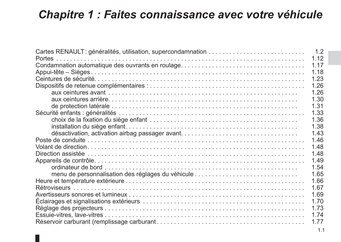 2014-2015 Renault Laguna/Laguna Coupé Owner's Manual | French