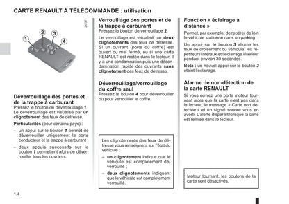 2014-2015 Renault Laguna/Laguna Coupé Owner's Manual | French