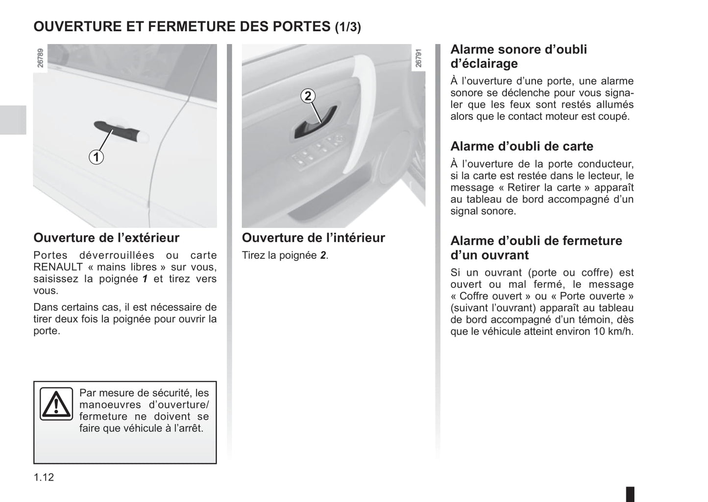 2014-2015 Renault Laguna/Laguna Coupé Owner's Manual | French