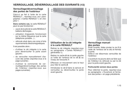 2014-2015 Renault Laguna/Laguna Coupé Owner's Manual | French