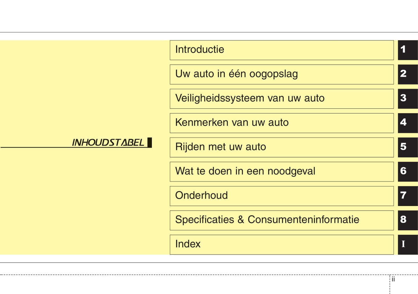 2016-2017 Kia Cee'd Owner's Manual | Dutch