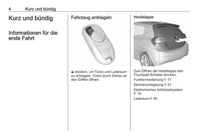 2017-2018 Opel Ampera-e Gebruikershandleiding | Duits