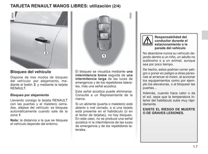 2018-2019 Renault Clio Owner's Manual | Spanish