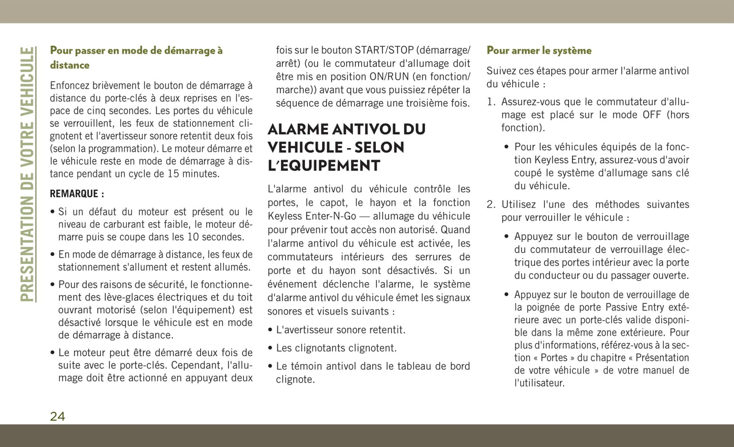 2018-2019 Jeep Cherokee Owner's Manual | French