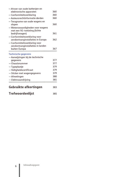 2020-2023 Volkswagen ID.3 Owner's Manual | Dutch