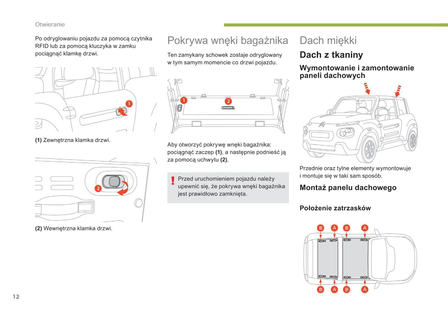 2017-2019 Citroën E-Mehari Gebruikershandleiding | Pools