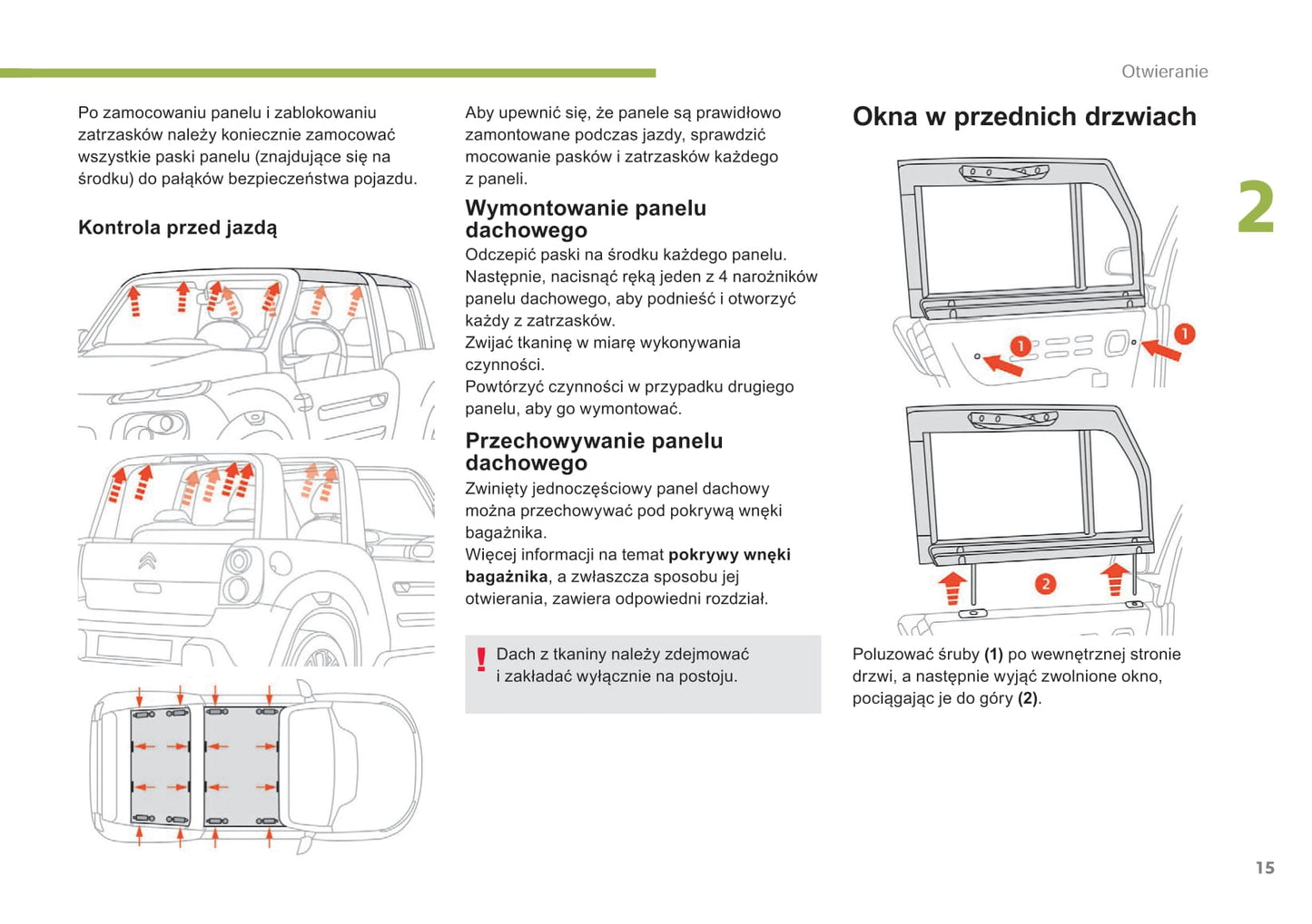 2017-2019 Citroën E-Mehari Gebruikershandleiding | Pools