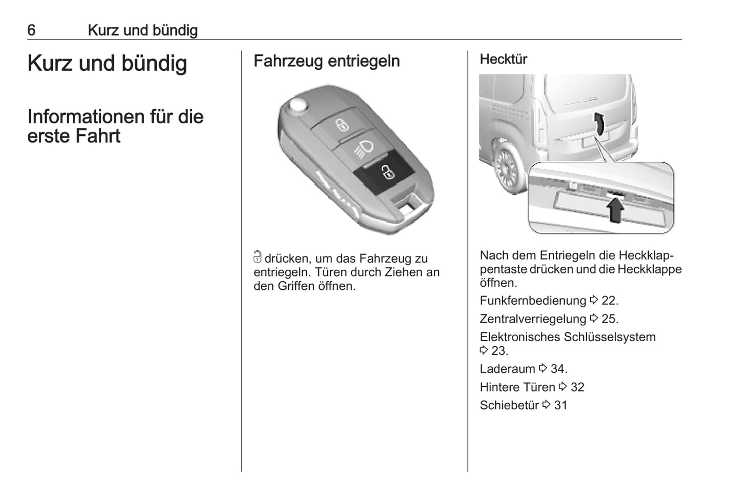 2019-2020 Opel Combo Bedienungsanleitung | Deutsch