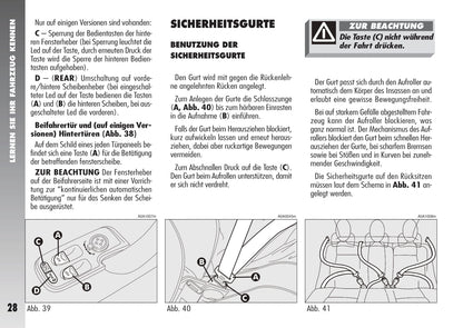 2007-2010 Alfa Romeo 147 Manuel du propriétaire | Allemand