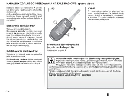 2018-2019 Renault Kadjar Owner's Manual | Polish