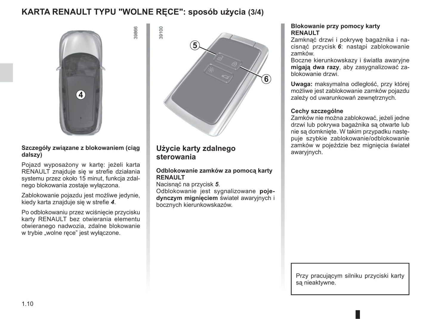 2018-2019 Renault Kadjar Owner's Manual | Polish