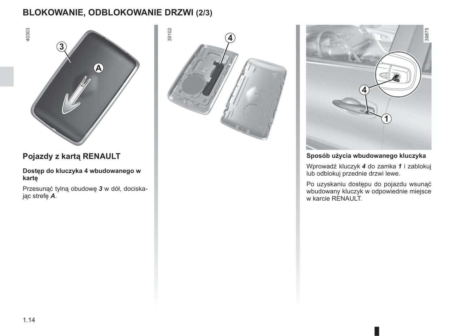 2018-2019 Renault Kadjar Owner's Manual | Polish