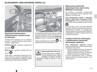 2018-2019 Renault Kadjar Owner's Manual | Polish