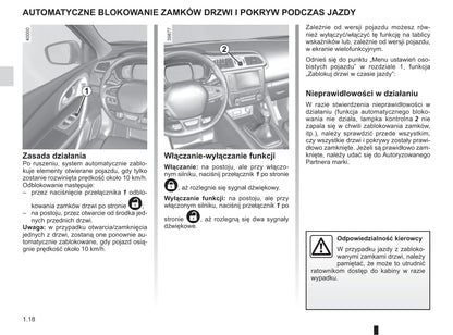 2018-2019 Renault Kadjar Owner's Manual | Polish