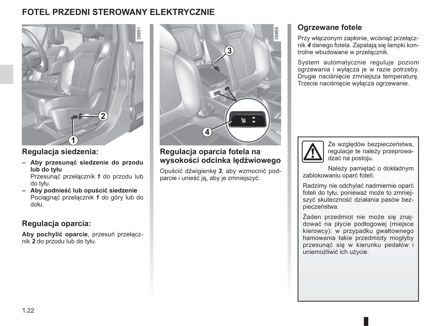 2018-2019 Renault Kadjar Owner's Manual | Polish