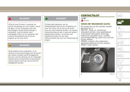 2018-2019 Jeep Renegade Owner's Manual | Dutch