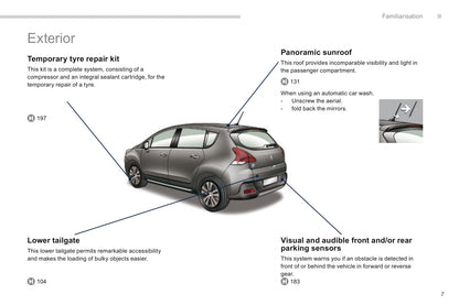 2013-2015 Peugeot 3008 HYbrid4 Gebruikershandleiding | Engels