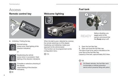 2013-2015 Peugeot 3008 HYbrid4 Gebruikershandleiding | Engels