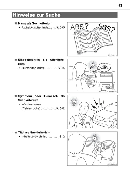 2016-2017 Toyota Auris Hybrid Owner's Manual | German