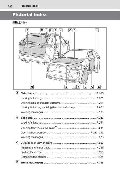 2020-2021 Toyota RAV4 Plug-in Hybrid Owner's Manual | English