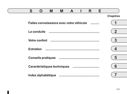 2009-2010 Renault Vel Satis Owner's Manual | French