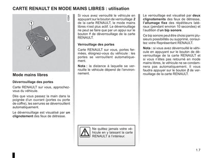 2009-2010 Renault Vel Satis Owner's Manual | French