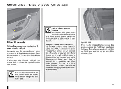 2009-2010 Renault Vel Satis Owner's Manual | French