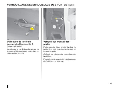 2009-2010 Renault Vel Satis Owner's Manual | French