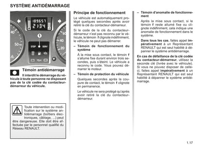 2007-2008 Renault Master Owner's Manual | French