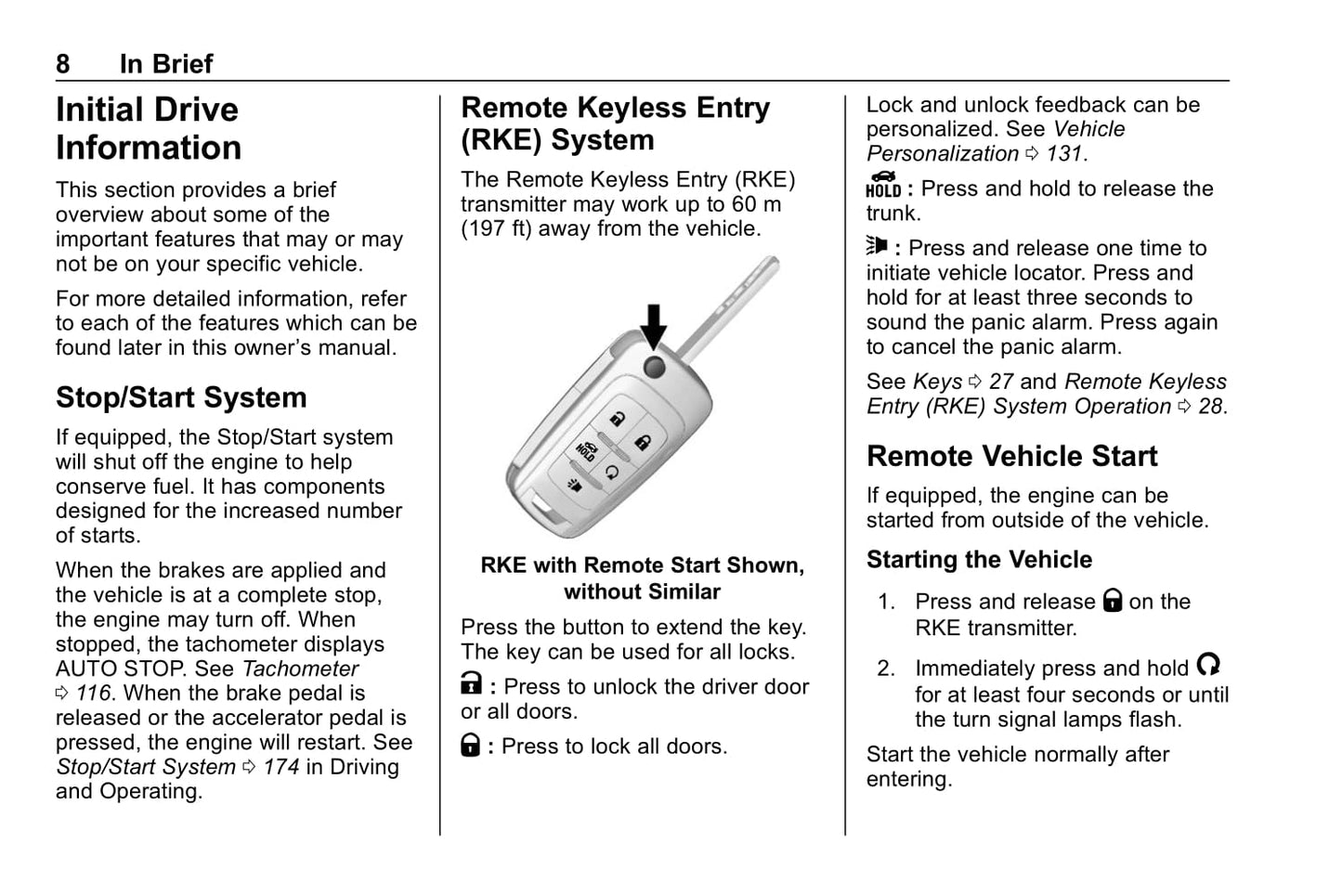 2019 Chevrolet Impala Owner's Manual | English