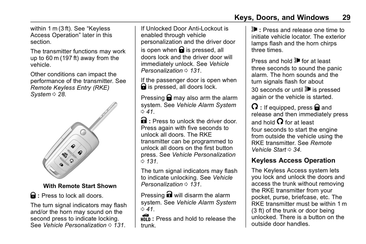 2019 Chevrolet Impala Owner's Manual | English