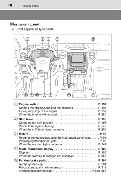 2019 Toyota Tundra Owner's Manual | English