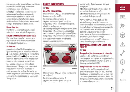 2016-2020 Alfa Romeo MiTo Bedienungsanleitung | Spanisch